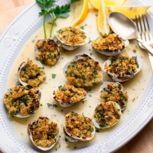 Clams Oreganata (8)
